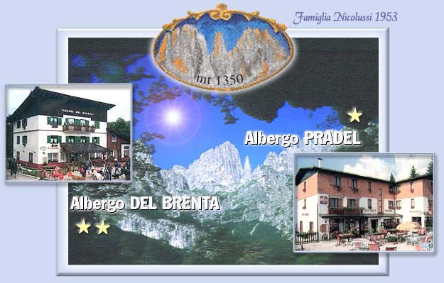 Alberghi del Brenta e Pradel - Molveno - Dolomiti di Brenta